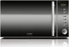 A product shot of a microwave oven with a reflective surface. Podgląd zdjęcia produktu