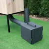 ADGO fumoir en bois d'aulne, fumoir avec abri pour viande Voir les images du produit 8