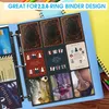 36Pcs Sammelkarten Hüllen mit 648 Taschen, Sammelmappe Produktbild-Vorschau 4