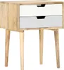 vidaXL Nachttisch 47 x 35 x 59 cm Mango Massivholz -  Produktbild-Vorschau 11