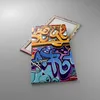 Bild auf Leinwand - Leinwandbild - Graffiti modern - Produktbild-Vorschau 2