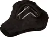 A black furry bicycle seat cover. Produktbild-Vorschau