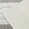 Badteppich Set 3-TLG. Grau - rutschfest & Weich, Badematte Produktbild-Vorschau 5