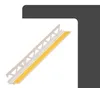 PROTEKTOR 37709 40x PVC Anputzleiste 260cm mit Schutzlippe Produktbild-Vorschau 3