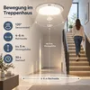 Akku Deckenleuchte Bewegungsmelder Lampe Innen USB Mit Produktbild-Vorschau 5