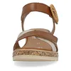 Remonte Sandalen Plat  Sandalen Plat - Cognac - Maat 37 Voir les images du produit 23