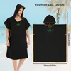 Poncho Badcape voor Volwassenen Sneldrogend Microfiber Productafbeelding-voorbeeld 4