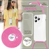Hülle mit Kette für iPhone 14 Pro - Klare Handyhülle mit Produktbild-Vorschau 3
