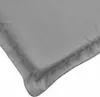 A close-up view of the corner of a gray cushion or mat, showing the stitching and fabric texture. Produktbild-Vorschau