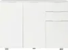 vidaXL Kredens biały wysoki połysk 107 x 35 x 76 cm Podgląd zdjęcia produktu 2