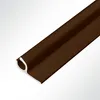 Lysel® Kederschiene Kederleiste Aluminium 45° braun für Produktbild-Vorschau 2