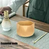 Matcha Teezeremonie Set, Matcha Schneebesen, Holz Schale, Produktbild-Vorschau 2
