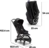 Kočárek Bugaboo Butterfly - Midnight Black Náhled obrázku produktu 4