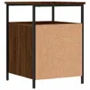 vidaXL Comodino marrone effetto rovere 44x45x60 cm in Anteprima dell’immagine prodotto 5
