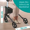 ELONEO Rollator faltbar und leicht mit Sitz, Produktbild-Vorschau 4