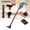 Akumulátorový ručný vysávač Drillpro 18 V s 2 akumulátormi Náhľad obrázku produktu 2