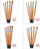 set de 28 pinceaux aquarelle, poils nylon, manche bouleau, Voir les images du produit 2