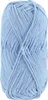 A single ball of light blue yarn. Produktbild-Vorschau