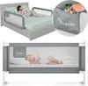 Nukido NK-227 Ochranná zábrana na postel 160 cm, šedá Náhľad obrázku produktu 2