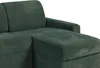 Reversibles Ecksofa mit Schnellbettfunktion - Cord - Grün - Produktbild-Vorschau 4