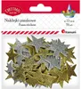 Schaumstoffaufkleber Gold und Silber Sterne 70 Stück Produktbild-Vorschau 1