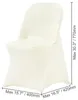 VEVOR 30 Stk. Polyester Und Elasthan Stuhlhussen Stretch Produktbild-Vorschau 6