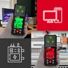 Funkwellen-Emf-Feldmessgerät Lcd Elektromagnetisch Habotest Produktbild-Vorschau 6