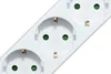 Meister Steckdosenleiste 3-fach 3er-Set 1,4 m Kabel weiß Produktbild-Vorschau 4