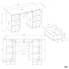Bureau extensible HOLLOW - blanc Voir les images du produit 7
