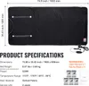 SucceBuy Koc do sauny, 75 "x35" Grzejnik na daleką Podgląd zdjęcia produktu 7