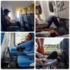 Sunflake Flugzeug-Fußstütze - Ergonomisch & Verstellbar - Produktbild-Vorschau 5