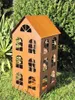 Edelrost Windlicht Haus, 3 Größen Windlicht Haus - 50 cm Produktbild-Vorschau 3