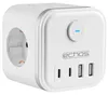 Echos - 7-in-1 Steckdosenwürfel ohne Kabel 3 Fach Produktbild-Vorschau 1