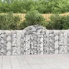The Living Store Gabionen mit Hochbogen 14Stk. Produktbild-Vorschau 1