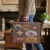 Vintage Holzkoffer mit Garage Design von HMF mit 44 cm Breite in verschiedenen Größen Produktbild-Vorschau