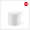 A white Hailo trash can with a lid, shown against a white background. Náhled obrázku produktu