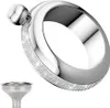 Armband Form Armreif Flasche Edelstahl Wein Flachmann Produktbild-Vorschau 2