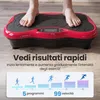 Extralink pedana vibrante da 200 W per allenamento fitness, Anteprima dell’immagine prodotto 3