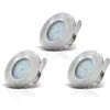 B.K.Licht Lot de 6 Spots encastrables LED ultraplats 75x30 Voir les images du produit 10