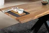 Esstisch Baumkante massiv Akazie Natur 160 x 85 Produktbild-Vorschau 3