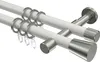 Interdeco Gardinenstange / Vorhangstange Weiß / Produktbild-Vorschau 1