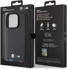Etui BMW kožené razítko Tricolor Do Iphone 15 Pro - Czarne Náhled obrázku produktu 8