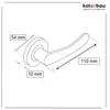 KOTARBAU® Drückergarnitur Türklinke Patina Universal Produktbild-Vorschau 7