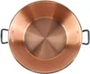 A top-down view of a copper pot with black handles. Produktbild-Vorschau