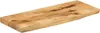 vidaXL Tischplatte 70x30x2,5 cm Baumkante Massivholz Raues Produktbild-Vorschau 1