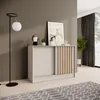 BEAUTYSOFA | Kommode HORIZON 120 cm Kaschmir, Artisan mit Produktbild-Vorschau 2