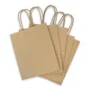 5x Papiertragetasche Geschenktüte mit Kordel 18x8x22cm 90g Produktbild-Vorschau 1