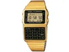 Casio Uhr Taschenrechneruhr DBC-611GE-1EF golden Retro Produktbild-Vorschau 1