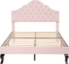 okwish Polsterbett 140*200cm, mit Lattenrost und Kopfteil, Produktbild-Vorschau 8
