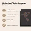 KitchenYeah© Herdabdeckplatte Weltkarte - Punkte - Farben , Produktbild-Vorschau 6